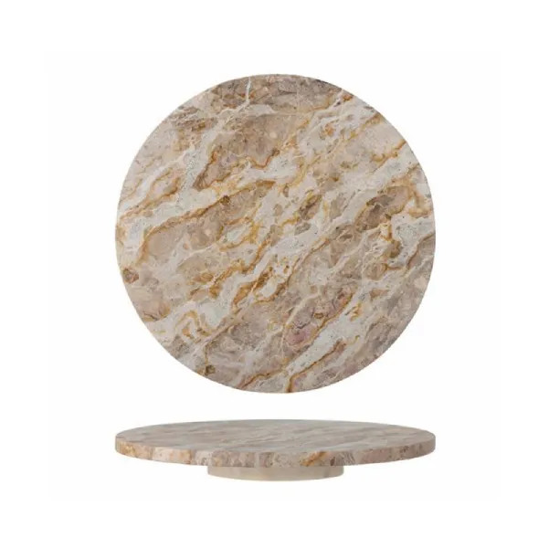 Immagine principale Nuni turntable in marmo: vassoio rotante elegante per tavola