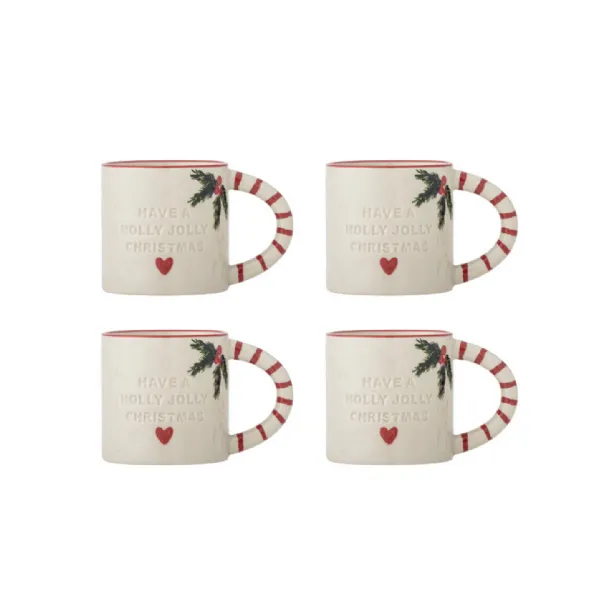 Immagine principale Set di 4 tazze jovida - design elegante per colazione e tè