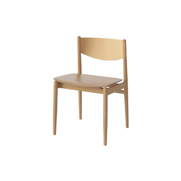 Immagine principale Sedia da pranzo Apelle in rovere oliato