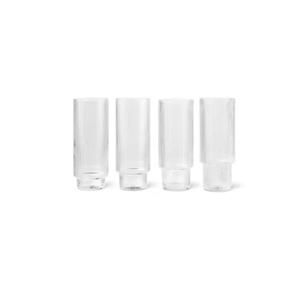 Immagine principale Bicchieri alti Ripple - Set of 4