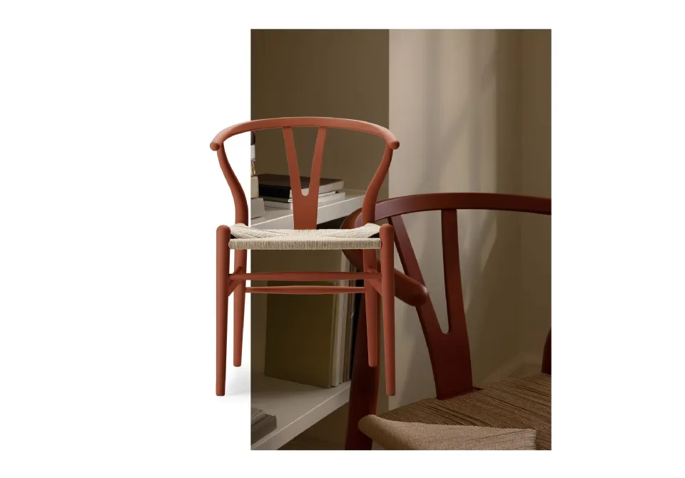 Carl Hansen & Søn CH24: Il Legno incontra il Ruggine