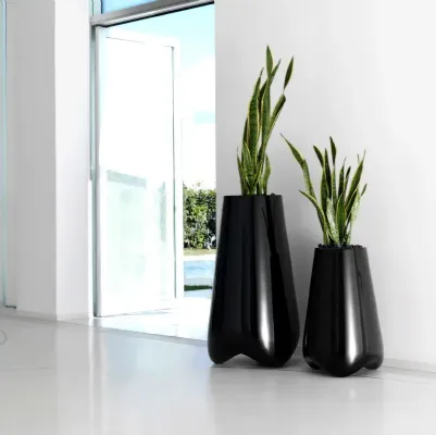 Fioriera rialzata da giardino grigia 160x50x57 cm massello pino